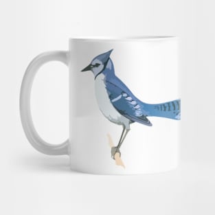 Blue Jay Digital Painting Mug